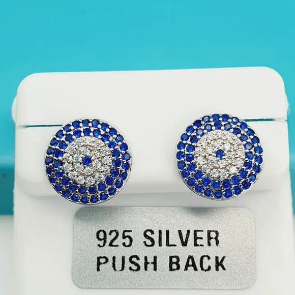 "925 Sterling Silver CZ Beautiful Earrings for Women, 1USPAR4235 - Picture 2 of 11